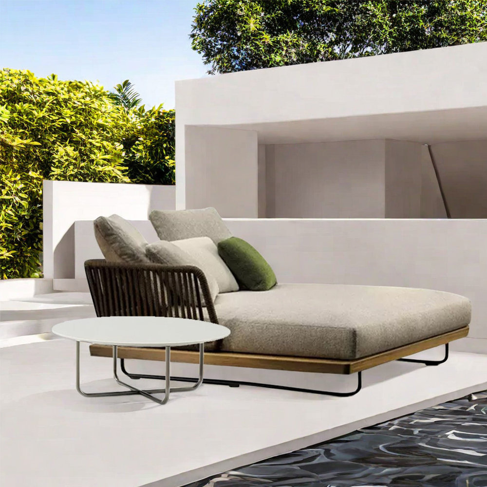 Hokku Designs Shatiqua 2 Person Outdoor Seating Group with Cushions