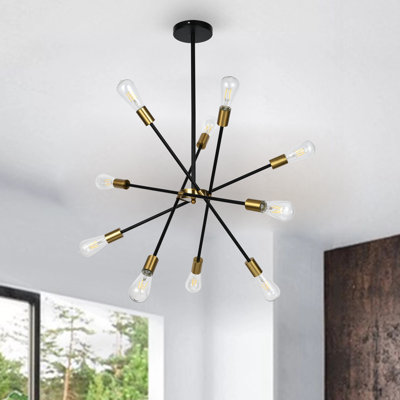 Lustre spoutnik 10 lumières Carola