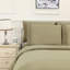 Ensemble de housse de couette 3 pièces avec 2 taies décoratives en rayonne de bambou Bamboo Living-1370803034-1370803030