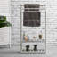Wood 3 Freestanding Towel Stand