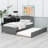 Platform Bed With Trundle-1444785576