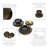 Walthill 12 Piece Dinnerware Set, Service for 4