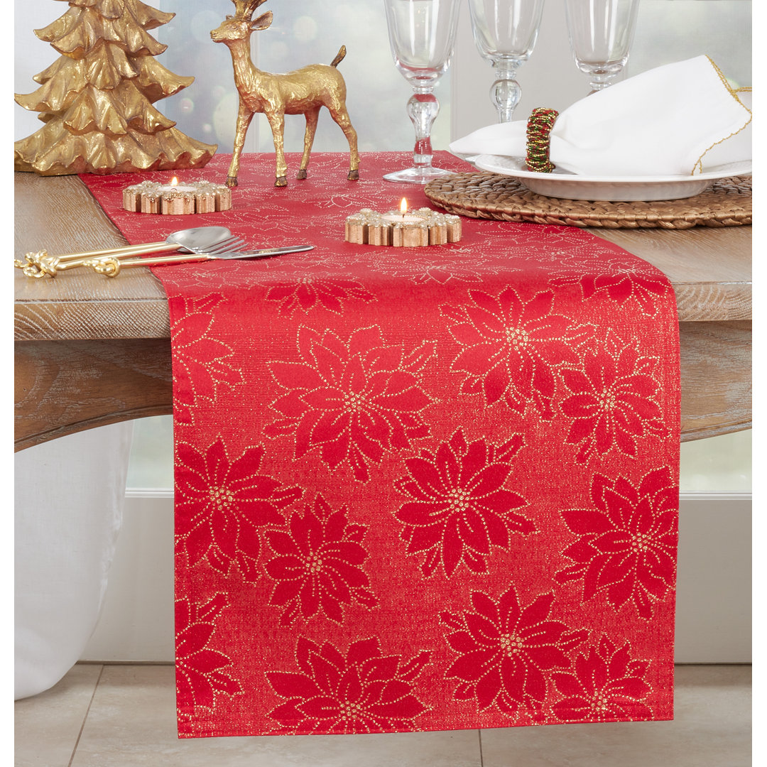 Klotzsch Christmas Table Runner Saro
