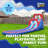 6.25' x 33.75' Inflatable Water Slide
