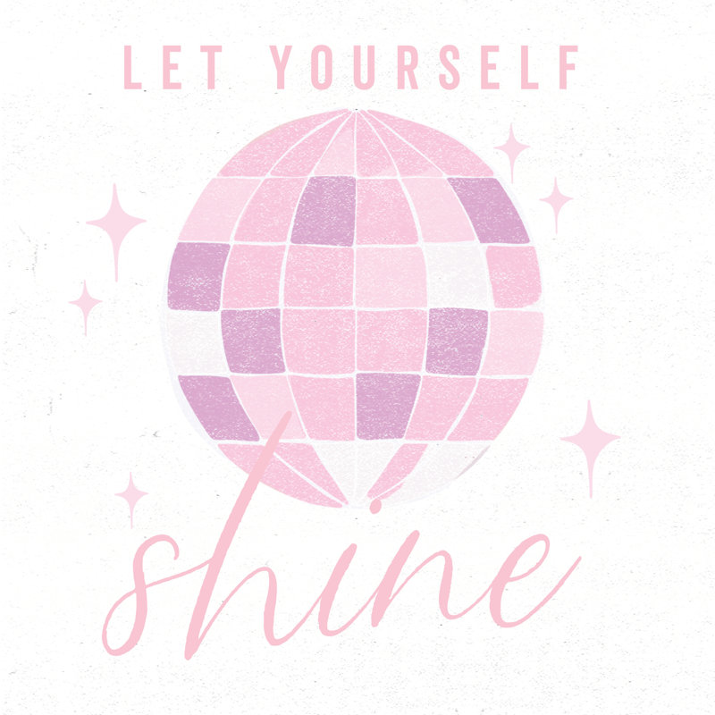 «Let Yourself Shine» par Masey St. Studios, H 12 po x l 12 po