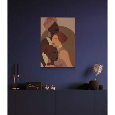 «Soul Sœurs African American Woman» par Ify Ojo, impression sur toile tendue