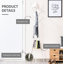 Freestanding 9 - Hook Coat Rack