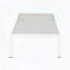 Ensemble de 2 chaises longues robustes en aluminium avec roulettes, capacité de 400 lb-215464546