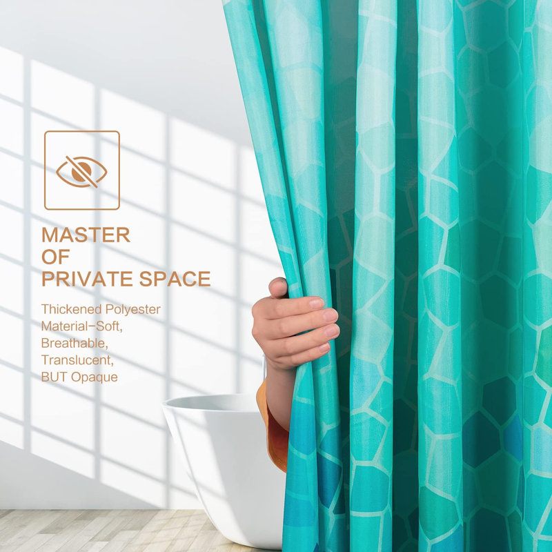 Ensemble de rideau de douche Modern