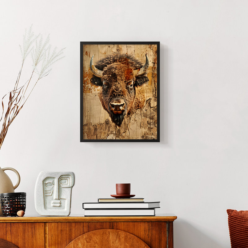 "ANIMALS Series CDL XXXIX" par J Paul, Noir, noir, noir, noir, H 21 po x l 17 po