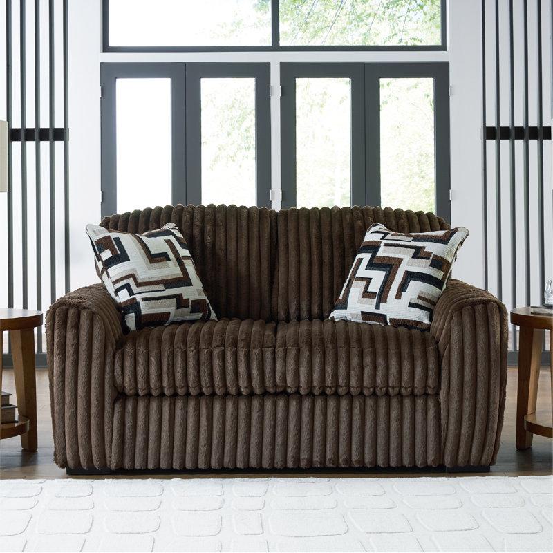 Rockland Loveseat, Brown
