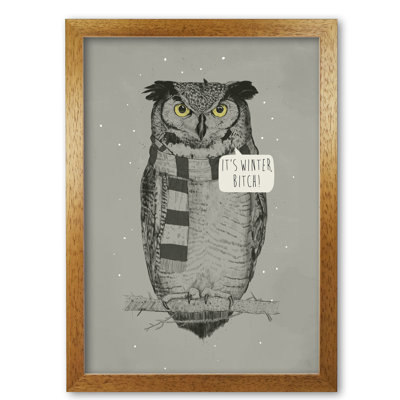 It's Winter B*Tch 1 Piece Wall Art