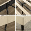 Lit plateforme tapissier capitonné Leonard-23586904