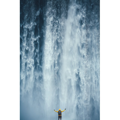 Majestic Waterfall - Wrapped Canvas Print