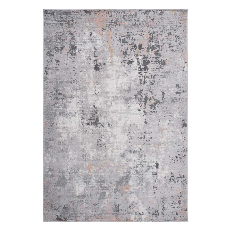 Abstract Non-Shedding Living Room Bedroom Dining Home Office Stylish And Stain Resistant Area Rug, Rectangle 6'7" x 7'9"