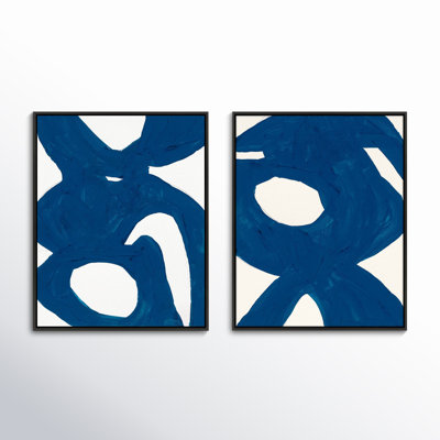 Goodall "Blue Harmony" 2-Piece Print Set