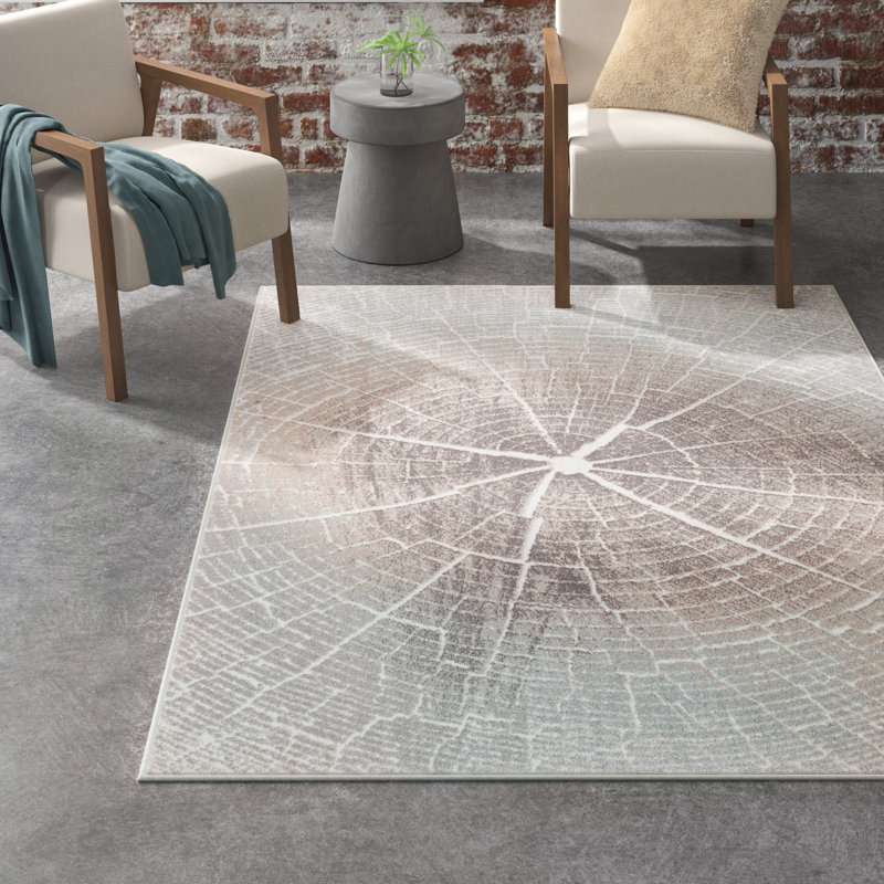 Sampson Abstract Indoor Rug, Rectangle 7'10" x 9'10"