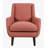 Burgandy Upholstered Armchair-1240781027-1240781026