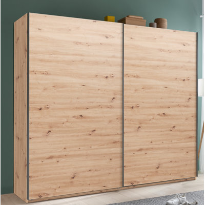 Systema 2 Door Manufactured Wood Wardrobe
