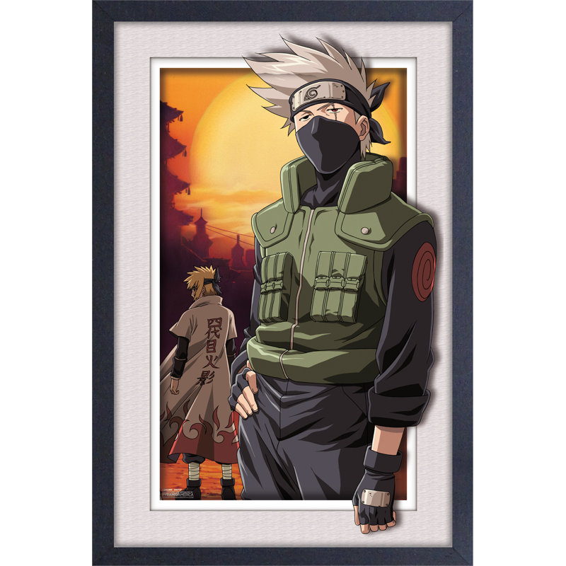 Naruto- Kakashi 11x17 Under Plexi Framed Poster