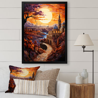 «Judaism Judaic Journey To Synagogue III», impression d'art mural