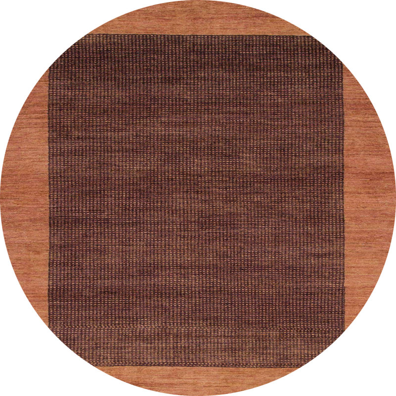 Tapis 100% abstrait 1534 lavable à la machine, Rond 3 pi