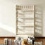 Bibliothèque standard en bois massif beige moderne-59228225-59228228