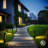 LED Hardwired Metal Pathway Light ，Modern Garden Landscape Lighting，No installation required（Set Of 6）
