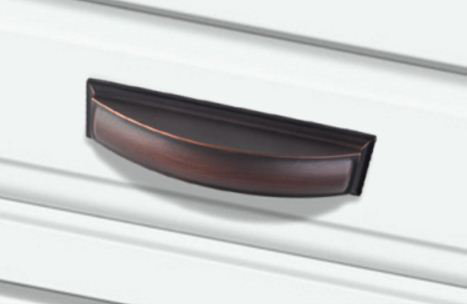 Annadale Cup/Bin Pull, 5 1/16″, Brushed Oil Rubbed Bronze