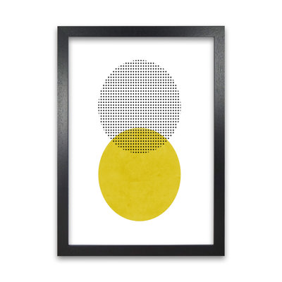 Mid Century Circles Original - Print