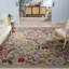 Tapis floral en laine touffeté à la main Lounes-1907435278
