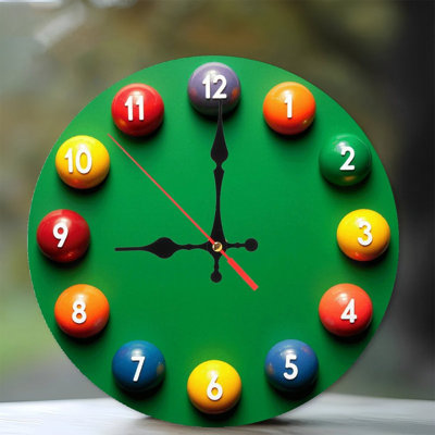 Ensemble de boules de billard colorées et durables pour billard