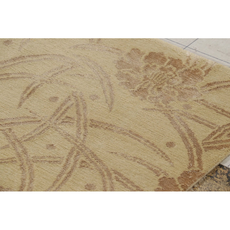 One-of-a-Kind 4' X 6' Hand Knotted Area Rug