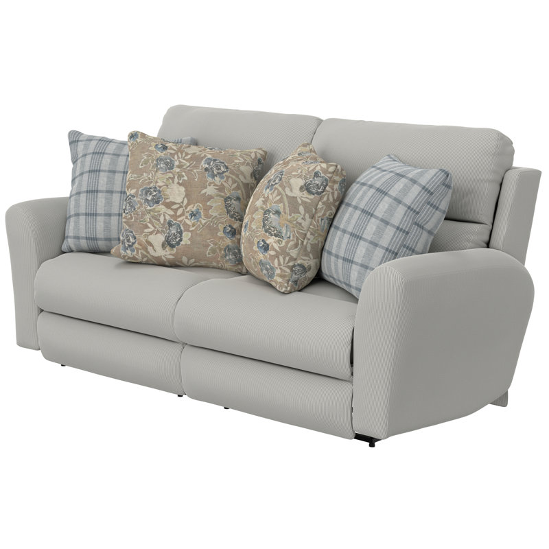 Chappy Power Lay Flat Reclining Sofa, Tan, Power - Push Button, P1