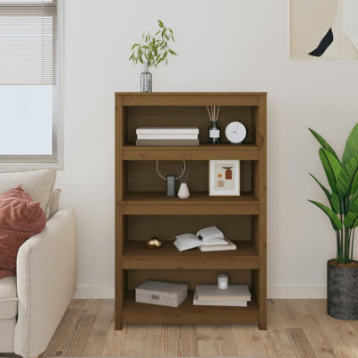 Inkster 125.5cm H Solid Wood Standard Bookcase