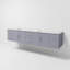 Ensemble de meuble-lavabo double mural 84 po Geneva-1252781578-1335364446