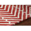 Tapis rouge / blanc touffeté à la main Stonebridge-24361415