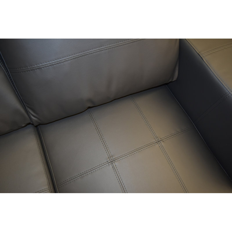 Bogoslav 2 Seater Faux Leather Sofa