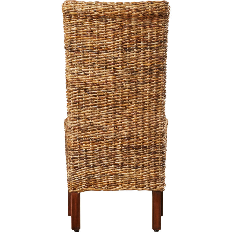 Chaise d'appoint Saratoga en abaca tissé naturel