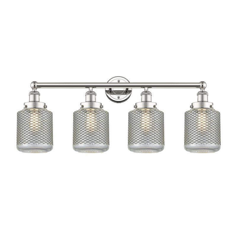 Dore 4 - Light Dimmable Vanity Light, Polished Nickel