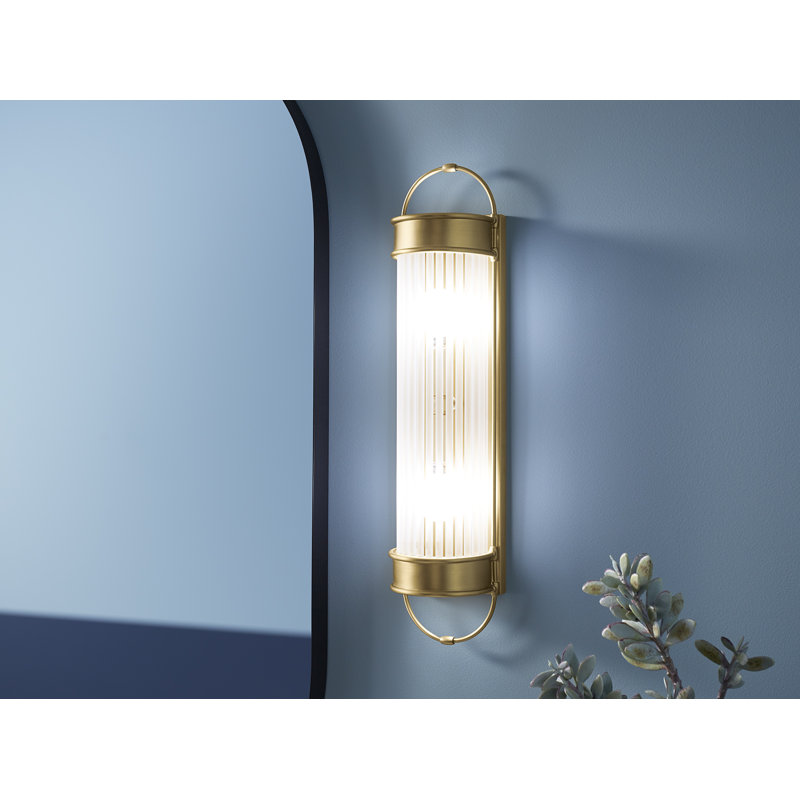 Terret 21" 2 - Light Bath Bar, Brushed Moderne Brass