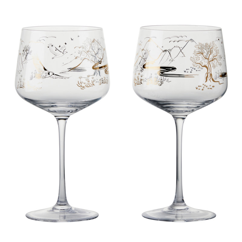 23,75 oz. Skye Ensemble de verres à pied en verre