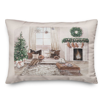  Housse et insert de coussin rectangulaire Comfort and Joy