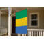 Drapeau du Gabon — Drapeau extérieur