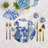 Royal Delft Elements White Cotton Sateen Cocktail Napkins