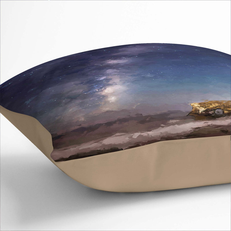 Square Cushion, 55cm H x 55cm W x 20cm D, Stone