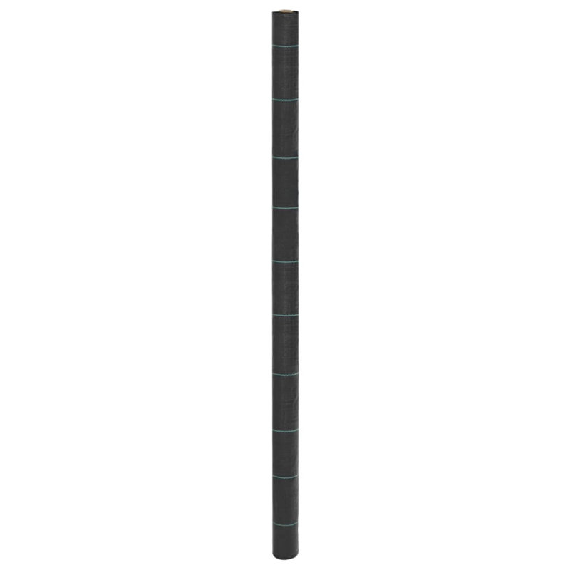 Vidaxl Weed Membrane Black 2X150 M PP, 5000cm W x 200cm D