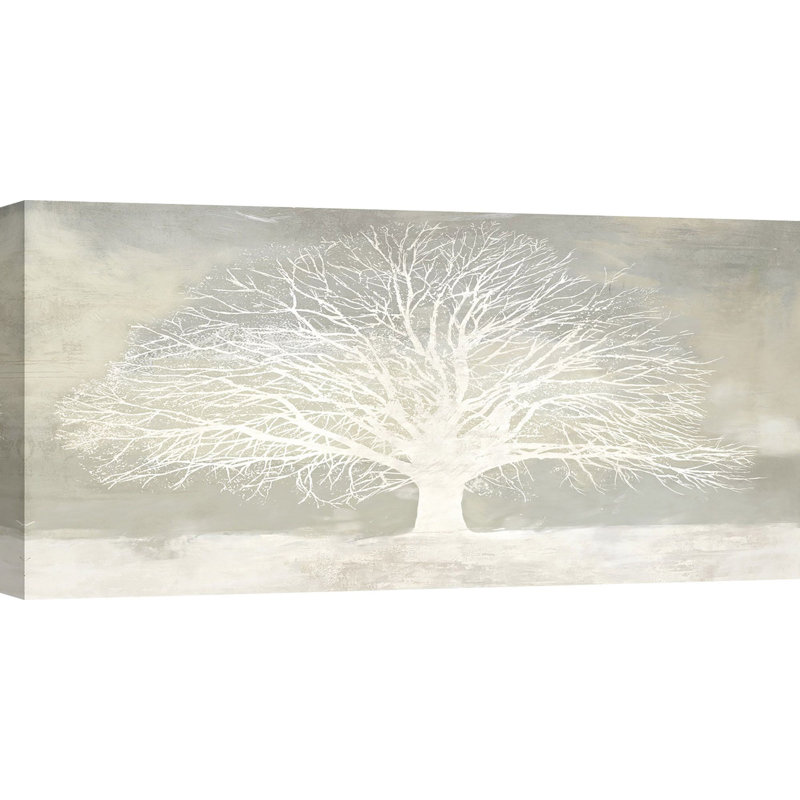 White Tree by Alessio Aprile - Wrapped Canvas Print, 60cm H x 120cm W x 4cm D