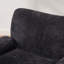 Chaise d'appoint moderne en chenille avec sièges profonds et sans assemblage-1945105428