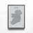 Ireland Distillery Map - Unframed Graphic Art